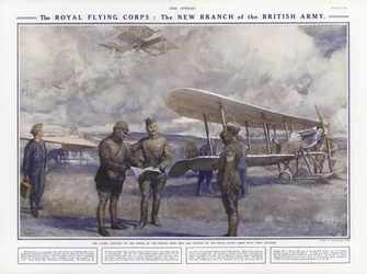 Das Royal Flying Corps: der neue Zweig der britischen Armee